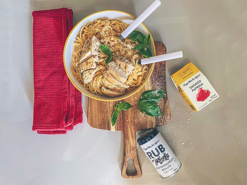 CHICKEN PARMESAN PASTA